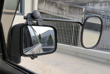 Braccio lungo per Boomer S - specchietti ausiliari per auto che trainano caravan 