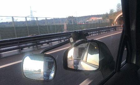 Specchietto ausiliario per roulotte- Boomer S