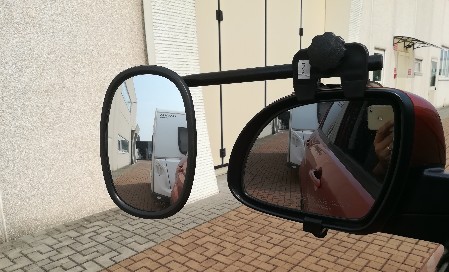 Specchietto ausiliario per roulotte- Boomer S