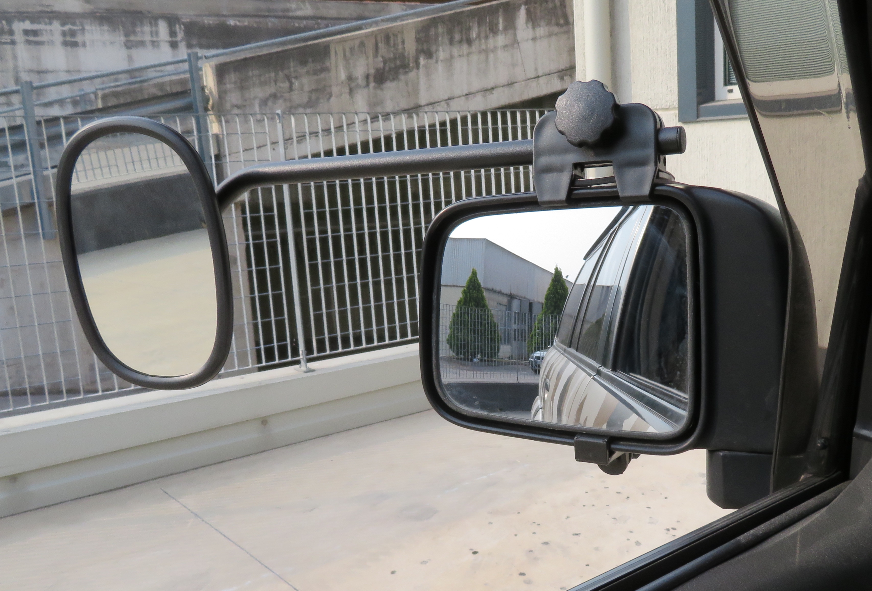 Braccio lungo per Boomer S - specchietti ausiliari per auto che trainano caravan 
